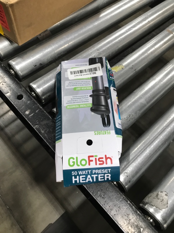 Photo 1 of GloFish Submersible Heater 50 Watts, for Aquariums Up to 10 Gallons, UL Listed,BLACK