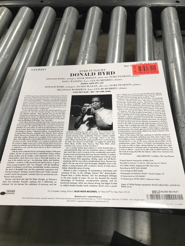 Photo 1 of Byrd In Flight (Blue Note Tone Poet Series)[LP]