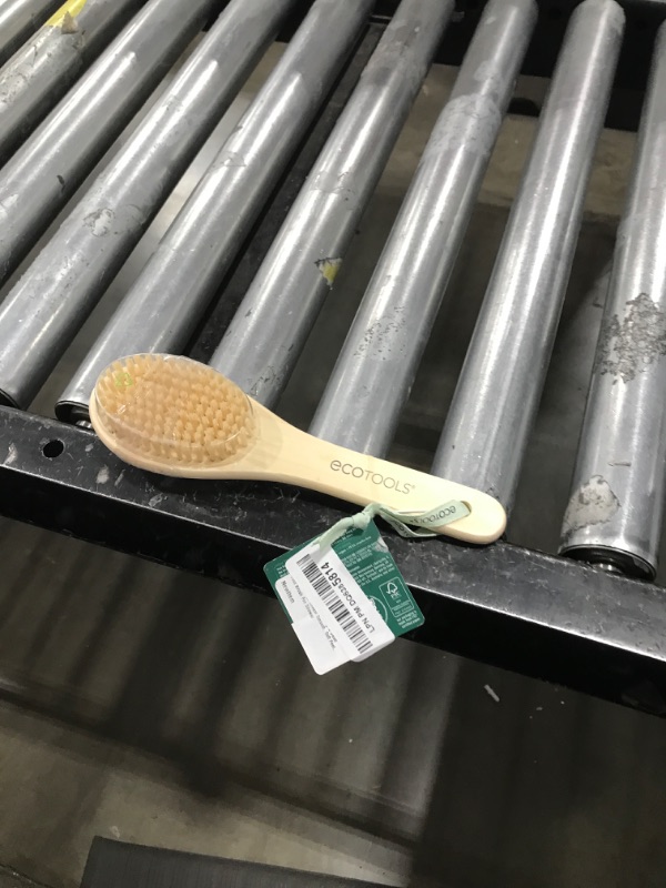 Photo 1 of EcoTools Foot Brush + Pumice, Foot Scrubber Brush for Cleansing & Dead Skin Removal, Reveal Smooth, Soft Feet, Foot Brush for Shower & Bath, Eco-Friendly, Cruelty-Free Bristles, 1 Count