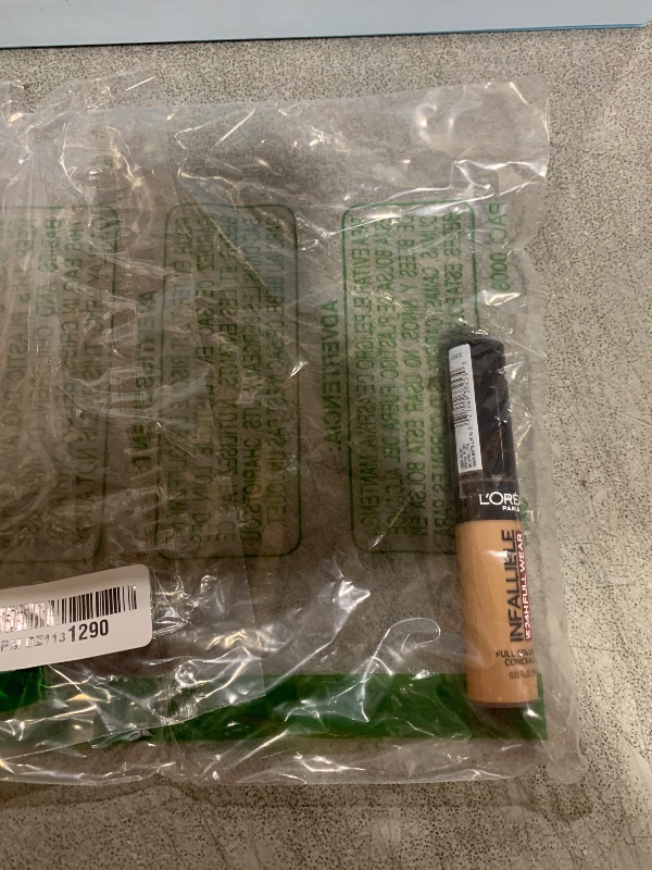 Photo 1 of L'Oreal Paris Makeup Infallible Full Wear Waterproof Matte Concealer, Full Coverage, Walnut, 0.33 fl. oz.