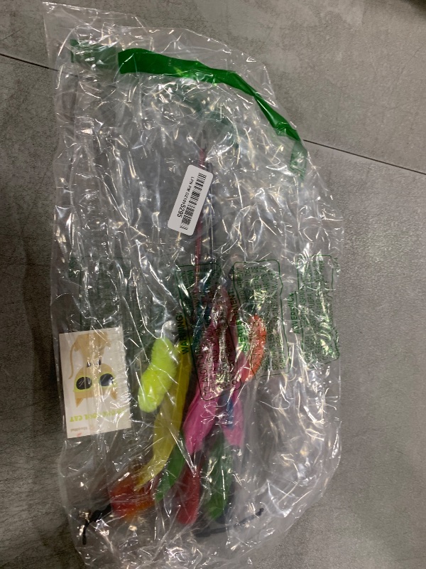 Photo 1 of MeoHui Interactive Cat Toys - Retractable Wand Toy and Feather Toys Refills for Indoor Cats to Chase and Exercise