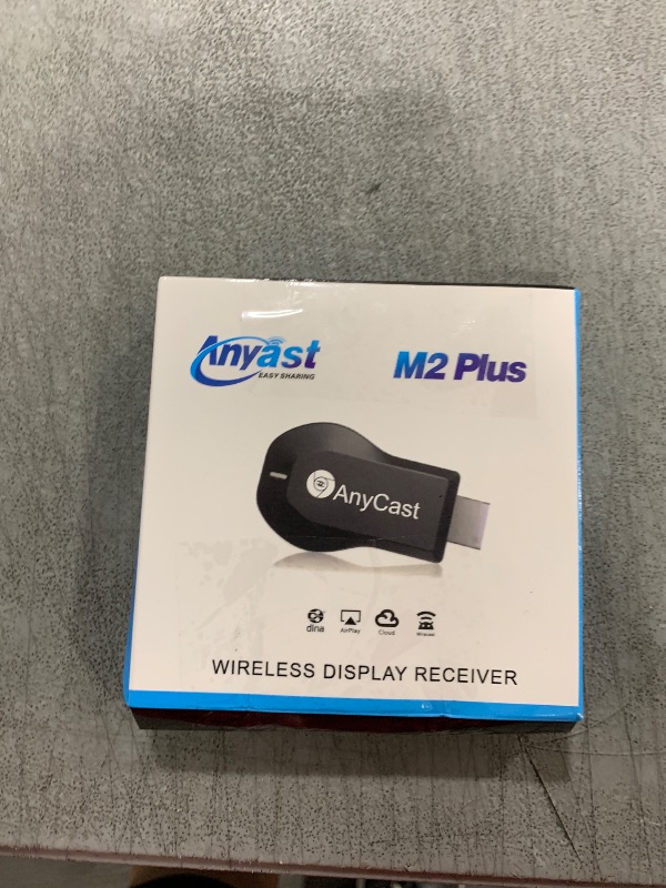 Photo 1 of SmartSee Anycast HD Wireless Display Adapter WiFi 1080P Mobile Screen Mirroring Receiver Dongle for iPhone Mac iOS Android to TV Projector Support Miracast Airplay DLNA