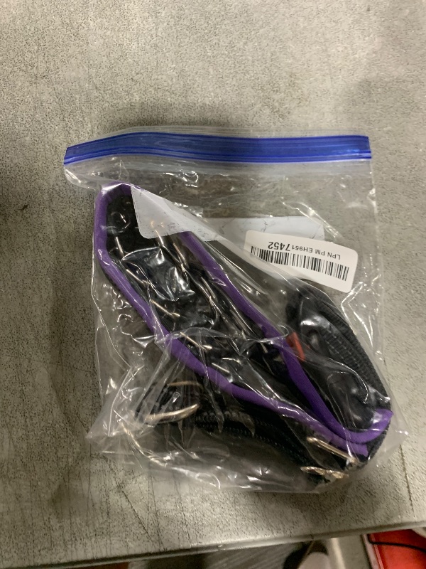 Photo 1 of Mayerzon Martingale No Pull Collar for Medium Large Dogs, Patented Anti Pull Dog Collar with Buckle for Walking Training, with Neoprene Padding and Reflective Stitching, Adjustable(Purple, M)