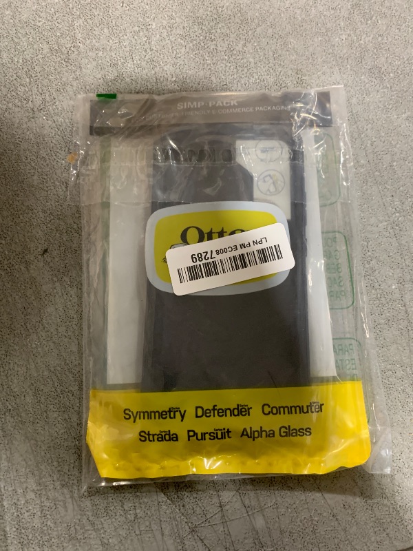 Photo 1 of OtterBox Galaxy S22+ Commuter Series Case - BLACK, slim & tough, pocket-friendly, with port protection