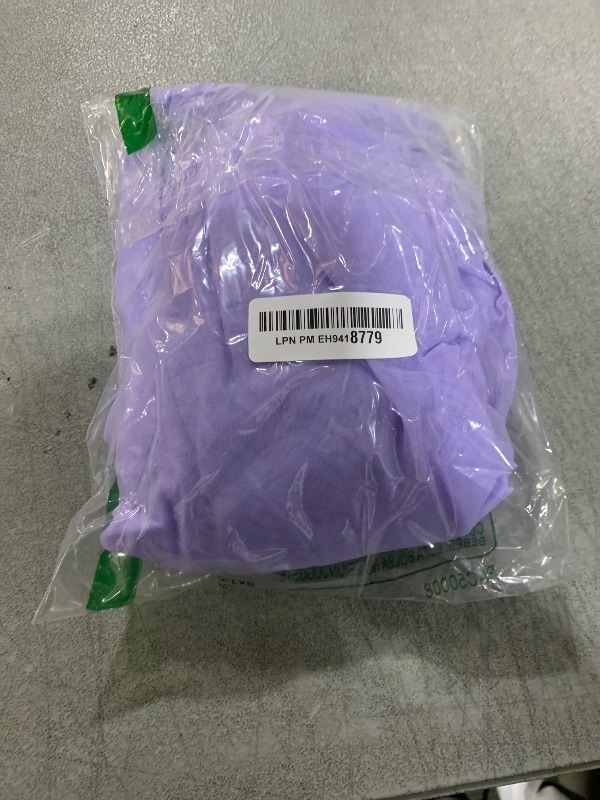 Photo 1 of Batermoon Girls One Shoulder Dress Summer Graduation Party Semi Formal Short Dresses 5-14 Years Lavender (SIZE UNKNOWN)
