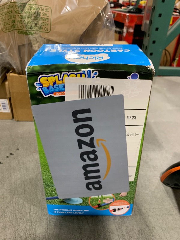 Photo 1 of Upgraded Water Sprinkler Baseball Toy for Kids, 2 in 1 Sprinkler Baseball Toy Set with 3 Balls Spray Fire Hydrant Toys Summer Backyard Lawn Garden Game Party, Gifts for Boys Girls Age 3 4 5 6 7 8 9 10