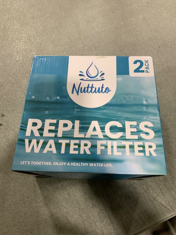 Photo 1 of Water Filter Replacement Compatible with Zero Pitcher and Dispensers ZR-001, ZR-017, ZP-006 ZD-013, Reduces Lead,TDS, PFOA/PFOS, Chlorine and More, by NUTTUTO, Pack of 2