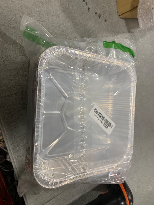 Photo 1 of Aluminum Pans 8x8 [20 Pack] Disposable Foil Pans Trays - 8 Inch Square Tin Foil Pans for Baking, BBQ Grilling, Roasting, Cooking Heating, Storing, Prepping Food, Cake Serving Dishes, Catering Supplies