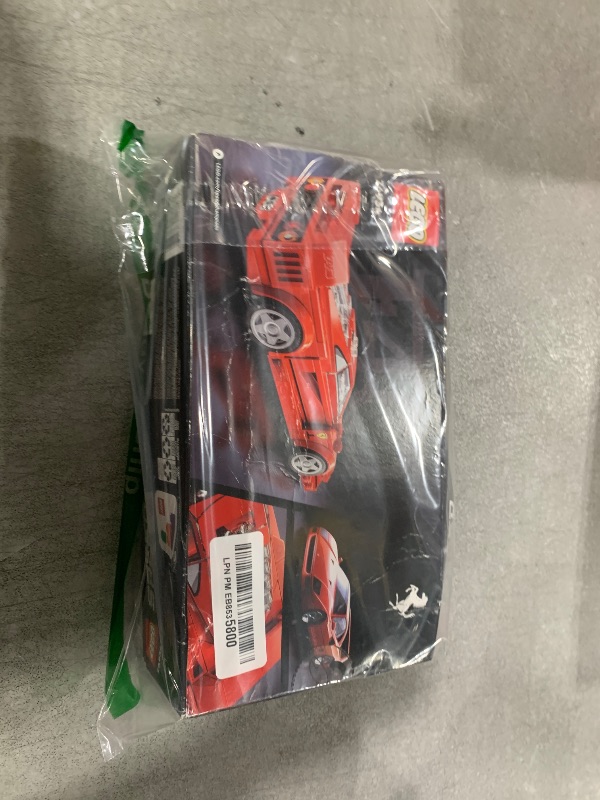 Photo 1 of LEGO Speed Champions Ferrari F40 Supercar, Toy Car Model Building Set with Driver Minifigure, Collectible Ferrari Toy for Kids Ages 9 and Up, 76934