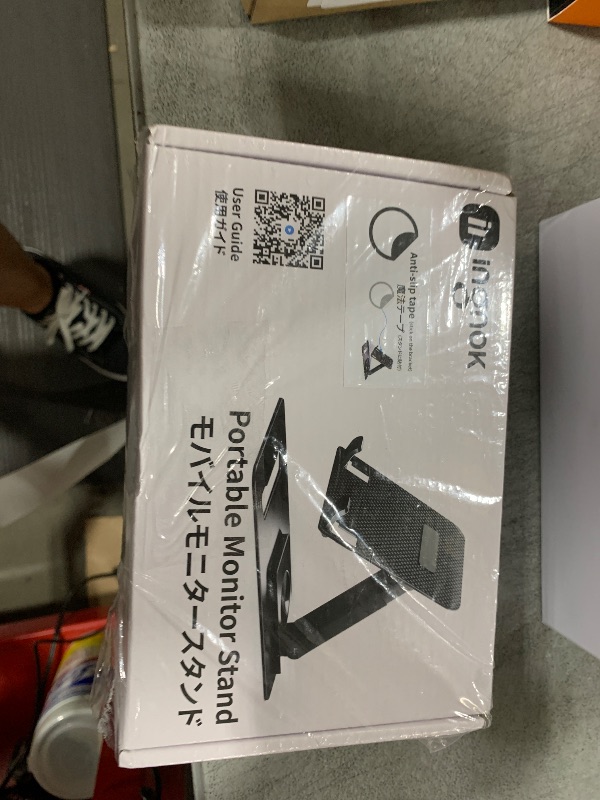 Photo 1 of Ingnok Adjustable Tablet Stand Holder - Portable Monitor Stand Compatible with Portable Monitor? Tablet, Phone, iPad, Surface Pro,Kindle