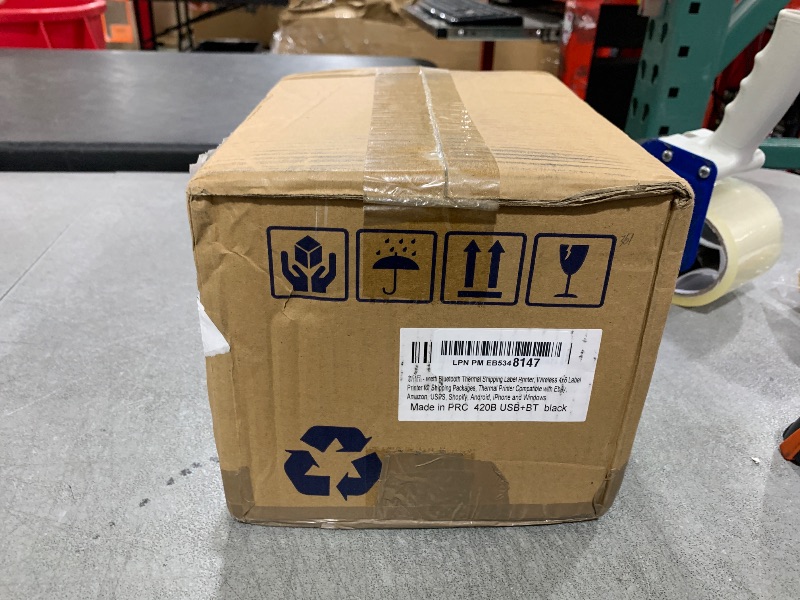 Photo 1 of vretti Bluetooth Thermal Shipping Label Printer, Wireless 4x6 Printer for Shipping Packages Compatible with Ebay, Amazon, USPS, Shopify, Android, iPhone and Windows