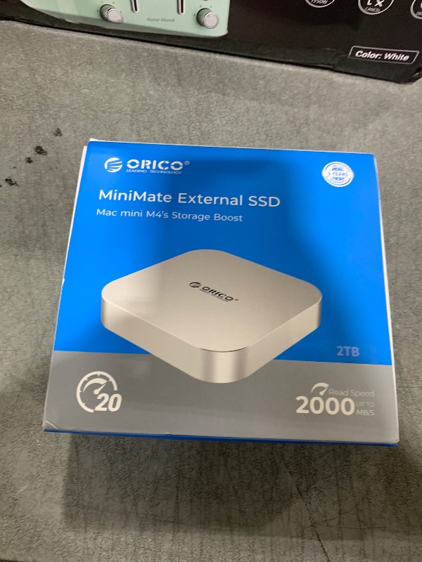 Photo 1 of ORICO Minimate 2TB External Solid State Drive USB-C 20Gbps - Compatible with Mac Mini M4, Windows - Portable NVMe SSD - M4