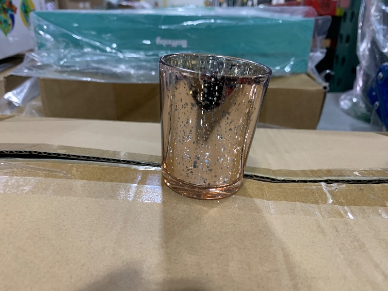 Photo 1 of 24 pcs Small Glass Candle Holders 
