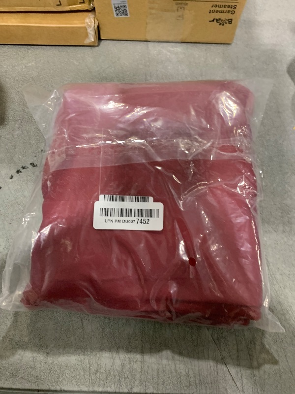 Photo 1 of H.VERSAILTEX Light Blocking Blackout Curtains Window Treatment Thermal Insulated Grommet Energy Saving Curtains/Drapes for Bedroom/Living Room/Christmas Season Sale (52 x 96 Inch, Burgundy Red)