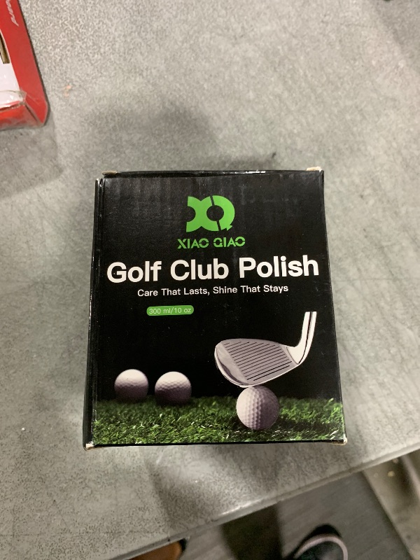Photo 1 of XQ XIAO QIAO Golf Club Polish & Cleaner Kit - 300ml 3-in-1 Rust, Scuff & Stain Remover for Drivers, Woods, Irons & Putters, Golf Club Head and Groove Cleaner, Includes Microfiber Cloth