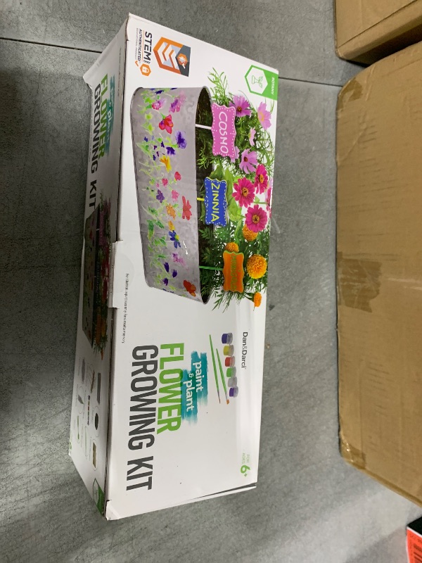 Photo 1 of Paint & Plant Flower Growing Kit for Kids - Gift Ideas Age 5 6 7 8-12 Year Old Girl - Best Birthday Crafts Gifts for Girls & Boys, Fun Children Gardening Kits, Art Projects for Ages 5-12 Years