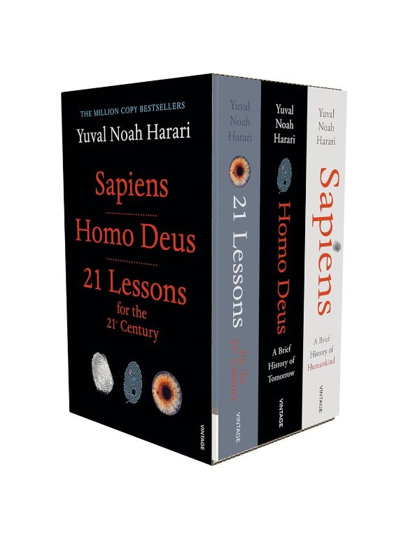 Photo 1 of Yuval Noah Harari Box Set (Sapiens, Homo Deus, 21 Lessons for 21st Century)