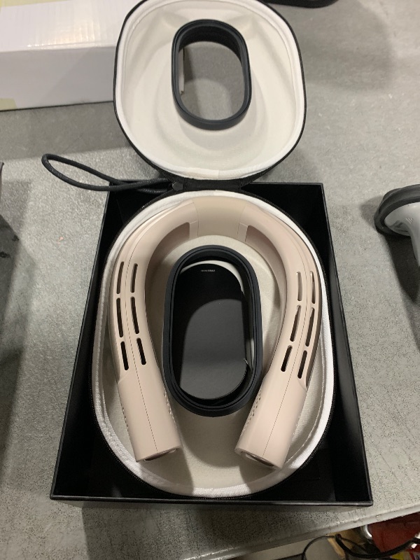 Photo 1 of TORRAS COOLiFY 2S Neck Fan [2025 Upgraded], 28H Extended Battery Life, Neck Fans that Blow Cold Air, Neck Air Conditioner, Cooling Neck Fan for Work, Hiking, Travel. Gift for Women, Mom, Apricot