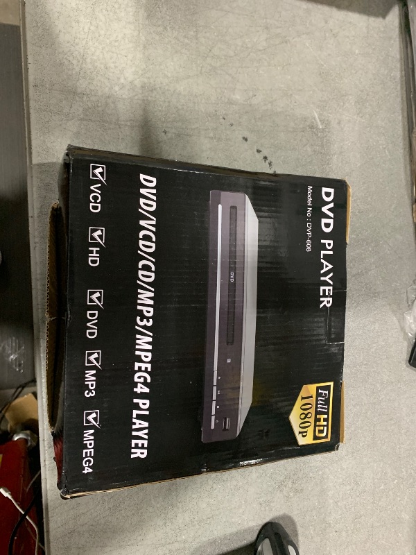 Photo 1 of DVD Players for TV with HDMI,Plays All Regions and Formats,CD Player for Home,Support 1080P Video/CD/DVD/VCD/JPEG/USB, Remote, HDMI and RCA Cables Included
