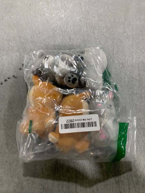 Photo 1 of Suilung 12 Pcs Mini Stuffed Woodland Animals Plush Bulk 4 Inch Woodland Animals Cute Plush Bear Rabbit Squirrel Raccoon Fox Deer for Kids Birthday Easter Baby Shower Decor Gifts Classroom Prizes