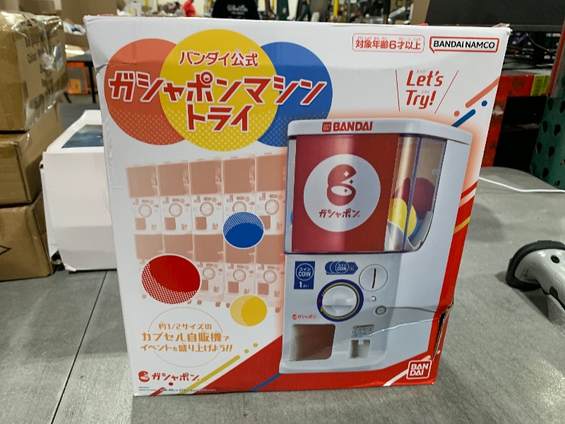 Photo 1 of [Released in 2024] Bandai Official Gashapon Machine Tri