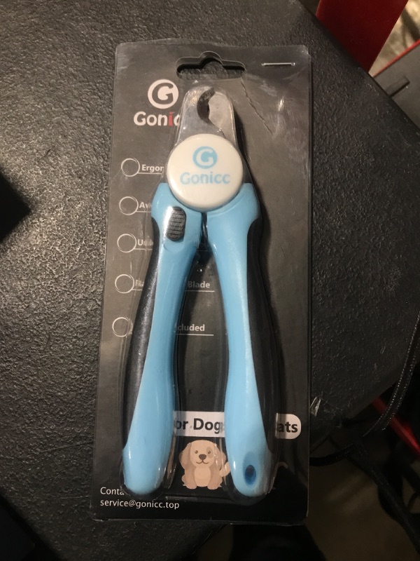 Photo 1 of gonicc Dog & Cat Pets Nail Clippers and Trimmers - with Safety Guard to Avoid Overcutting, Free Nail File, Razor Sharp Blade - Professional Grooming Tool for Pets