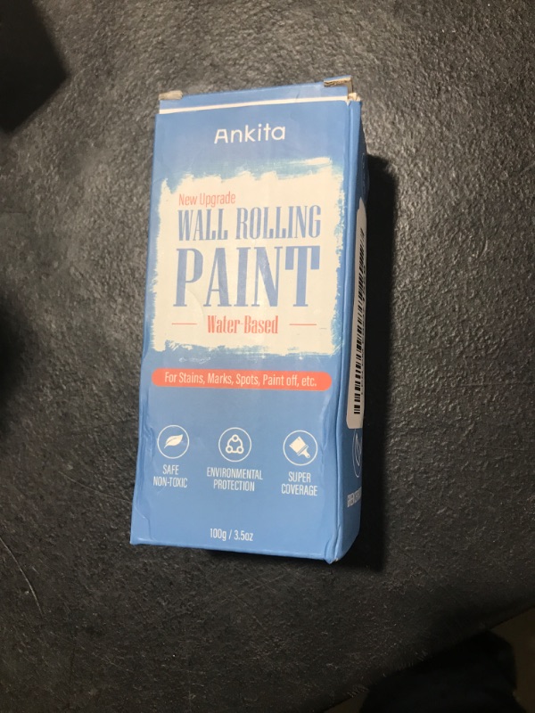 Photo 1 of White Paint for Wall, Portable White Wall Paint Touch up Paint, Fast- Drying Exterior and Interior Wall Paint with Roller, Water Based & Low Odor Wall Paint Kit for Wall, Ceiling, Wood, Metal, 3.5oz