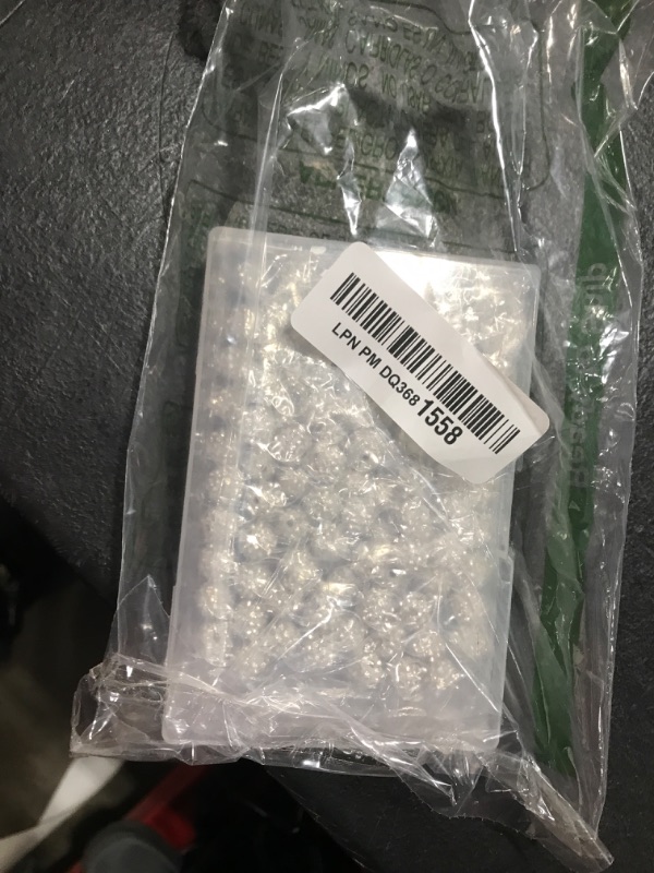 Photo 1 of PH PandaHall 100pcs 10mm Crystal Rhinestones Beads Pave Disco Ball Beads Polymer Clay Crystal Beads Craft Beads for Baseball Necklace Pen Friendship Bracelet Earring Jewelry Making Christmas Decor