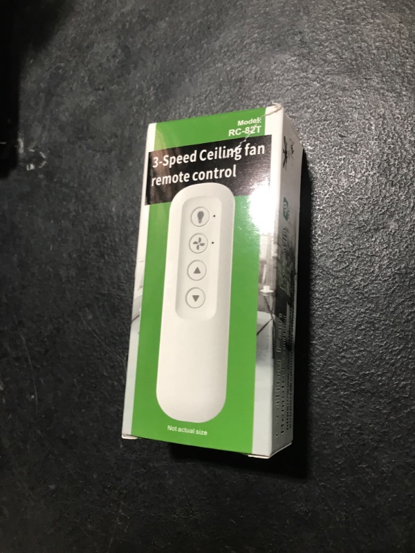 Photo 1 of 99813 Replacement for Hunter Ceiling Fan Remote Control, 3-Speed and Light Dimmer with Wall Mount, Replace 99770 99392 99118 99122 99123 99119 (Remote Only)
