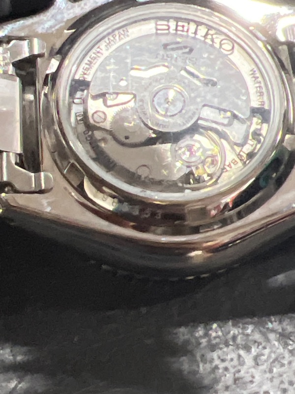 Photo 1 of Seiko SRPD59 Automatic Watch for Men - 5 Sports - Orange Sunray Dial, Day/Date Calendar, LumiBrite Hands & Markers, and Rotating Bezel, 100m Water-Resistant