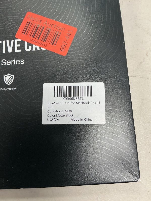 Photo 1 of BlueSwan Case Compatible with MacBook Pro 14 inch M4 M3 M2 M1 Pro/Max 2025 2024-2021 Release, Flexible PP and Matte Anti-Fingerprint Protective Case, Matte Black