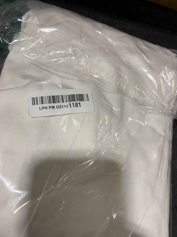 Photo 1 of Beckham Hotel Collection King Size White Pillow Protector with Zipper Set of 4, Soft and Breathable Cotton Pillow Protector Covers
