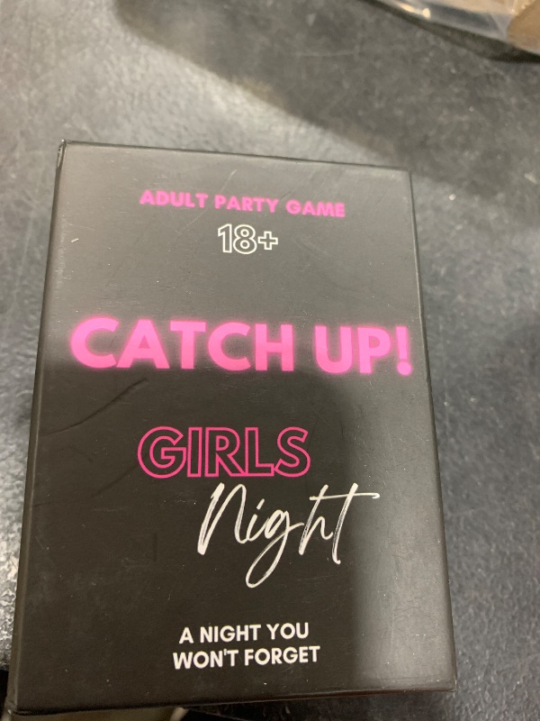Photo 1 of BETTER US Catch Up! Girls Night 18+ Party Game | Spicy Thought Provoking Conversation Starters for Fun Girls Nights, Bachelorette and Birthday Party