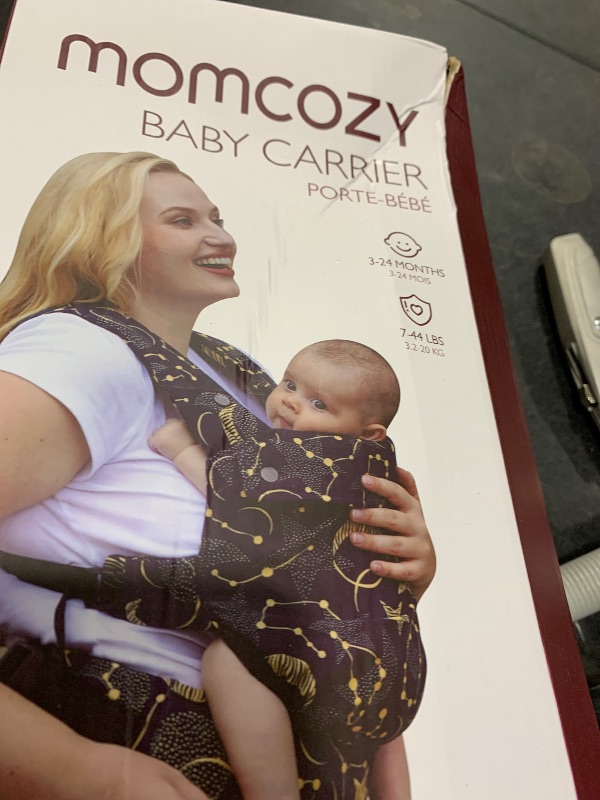 Photo 1 of Momcozy Breathable Mesh Baby Carrier, Ergonomic and Lightweight Infant Carrier for 7-44lbs with Enhanced Lumbar Support, All Day Comfort for Hands-Free Parenting, Air Mesh-Pink