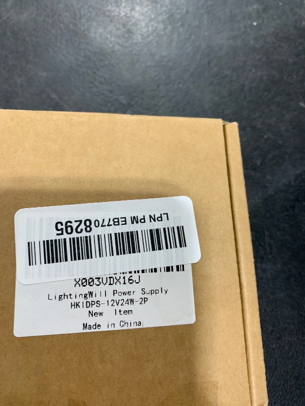 Photo 1 of LightingWill 24W Power Supply, 12V 2A DC Adapter, 110V AC to DC Converter, Wall Plug Transformer for Devices With 5.5/2.1mm Connector (2 Pack)