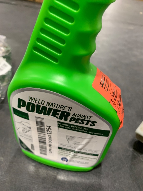 Photo 1 of Green Guard Pest Control Spray- Safe Around Children & Pets, Kills by Contact: Ants, Roaches, Spiders & Other Crawling Insects, Indoor and Outdoor, Pleasant Scent (Lemongrass Blast, 16oz)