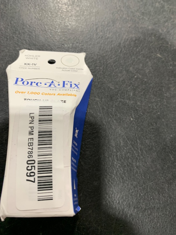 Photo 1 of Porc-A-Fix Porcelain Touch-Up Kit for Kohler White VOC Compliant KK-1V