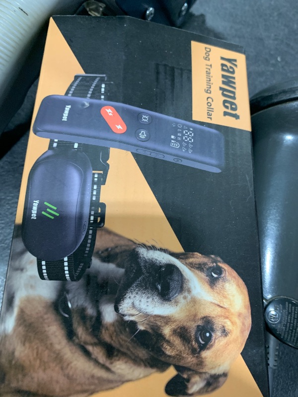 Photo 1 of Dog Shock Collar, Electric Dog Training Collar with Remote 2680FT, IPX7 Waterproof Vibrating Dog Collar with 4 Training Modes, Rechargeable E-Collar for All Breeds, Sizes (Upgraded)