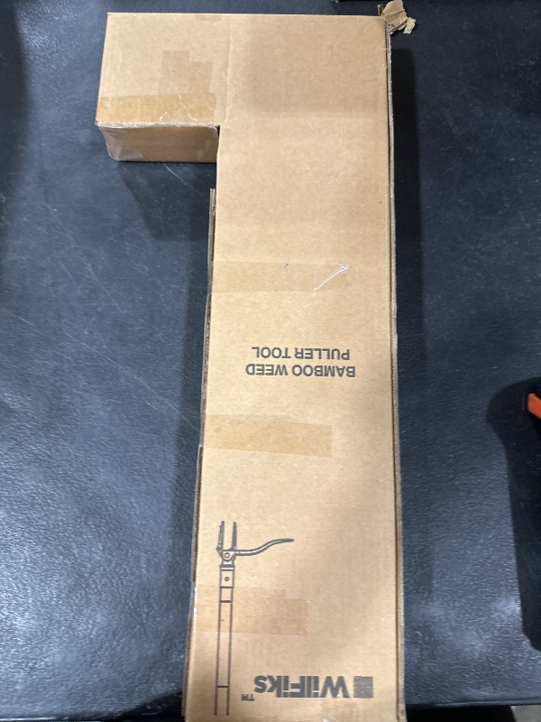 Photo 1 of Puller Tool, Stand Up Heavy Duty Weed Remover Tool with Long Handle, Foot Platform Design - 4 Claw Steel Head Weeder Tool, Bamboo Garden Hand Weeding Tool, Smoothly Remove Weeds Without Kneeling