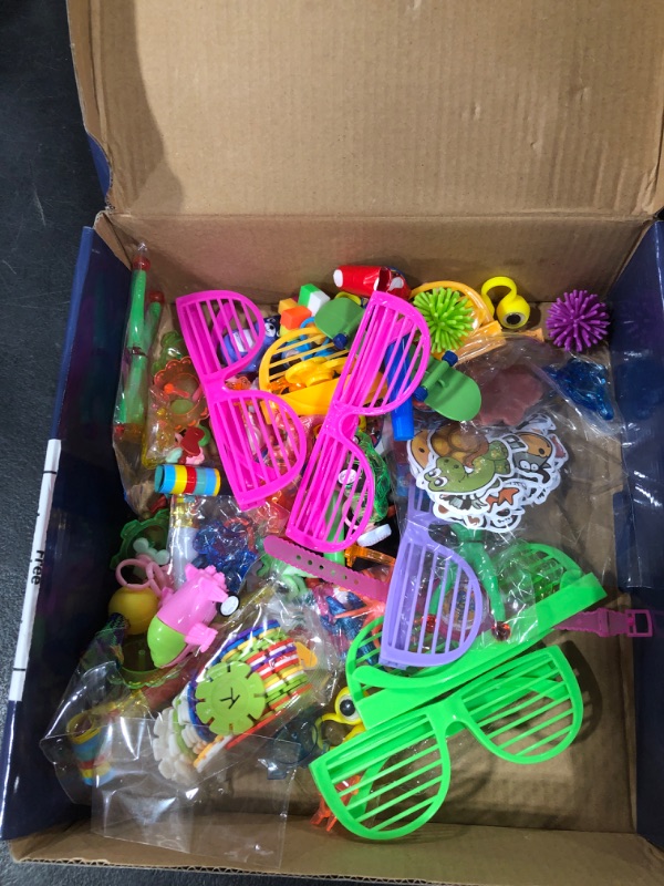 Photo 1 of 300 PCS Party Favor for Kids Goodie Bags Stuffers, Prize Box Toys for Kids Classroom Bulk, Small Fidget Toys Pinata Fillers, Treasure Chest for Students Rewards, Carnival Prizes, Birthday Gifts