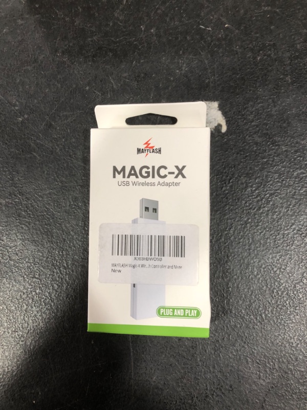 Photo 1 of MAYFLASH Magic-X Wireless Bluetooth USB Adapter for Xbox Series S/X, Xbox One, Switch, macOS, Windows, Raspberry Pi, Compatible with PS5, PS4, Xbox Bluetooth Controller and More