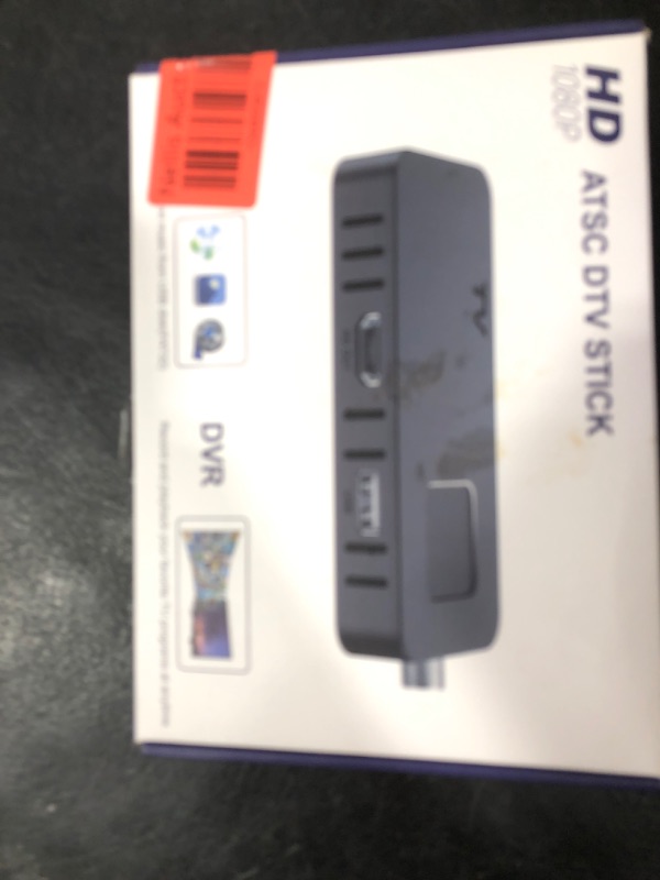 Photo 1 of DCOLOR Digital Converter Box for TV [2025 Updated], Mini ATSC Tuner [Hidden Behind TV], Watch & Record Free Over-The-Air Channels, Projectors with HDMI Output, DVR&EPG Ready, 2-in-1 Learning Remote