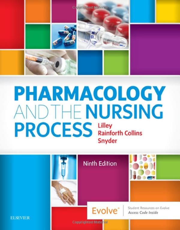 Photo 1 of Pharmacology and the Nursing Process 9th Edition