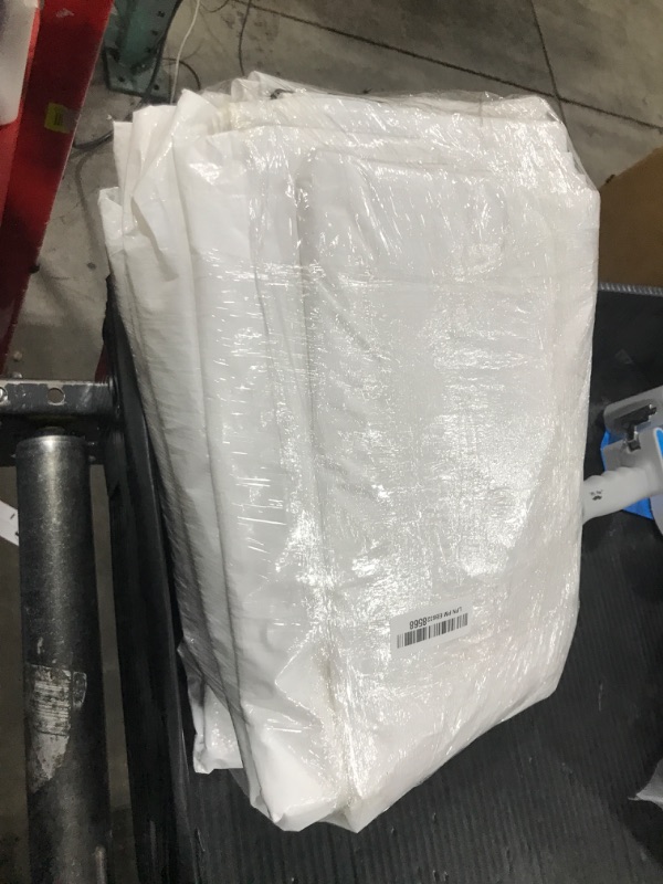 Photo 1 of TARPAL 16'x20' White Tarp Waterproof 7.5 mil Medium Duty All Purpose Poly Tarps Cover Waterproof,Snow Proof UV Protection,Rip and Tear Proof,Poly Tarpaulin