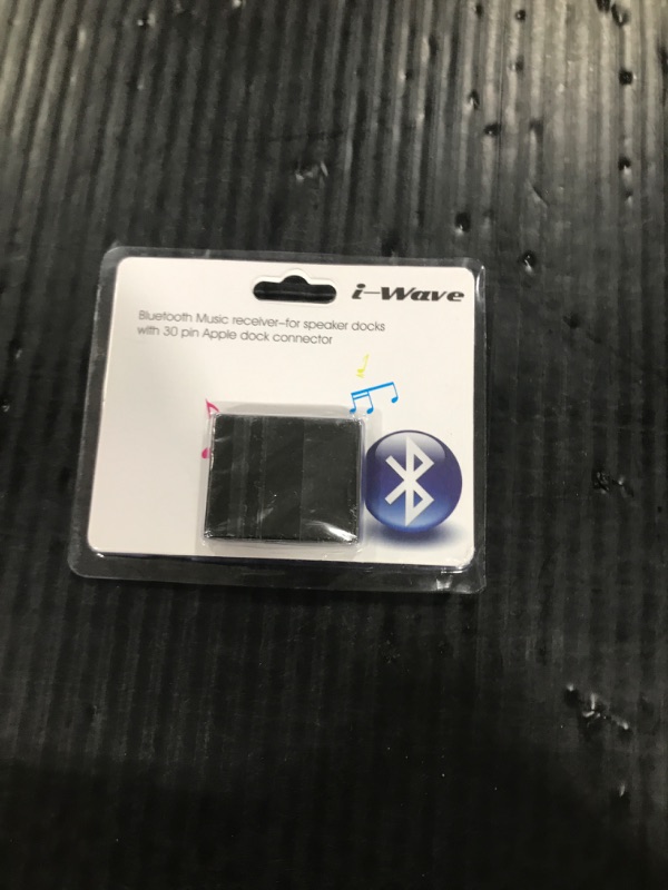 Photo 1 of VR robot 30 Pin Bluetooth Receiver, Low Latency Adapter for iPod iPhone Music Docking Stations Speakers(Not for Car or Motorcycle)