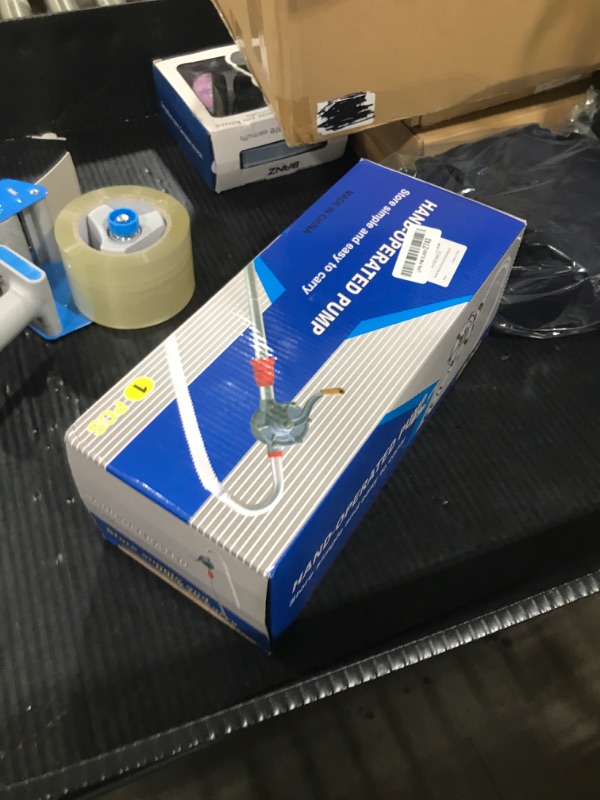 Photo 1 of LYCARESUN 15 to 55 Gallon Drum Pump, Aluminum Barrel Pump Hand Liquid Transfer, Hand Siphon Barrel Pump, Hand Drum Pump for Diesel, Kerosene, Hydraulic Fluid