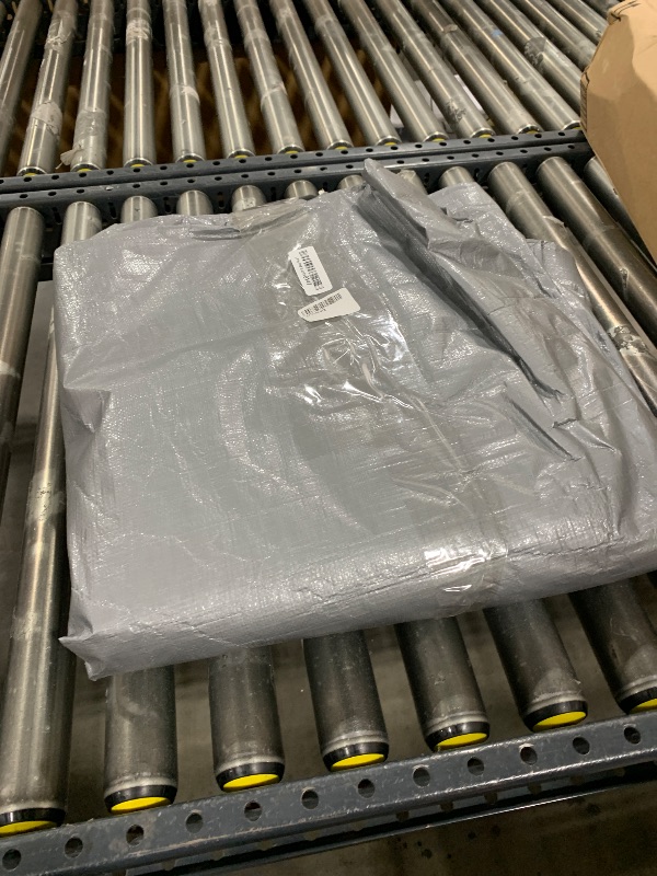 Photo 1 of Sunvigor Tarp Waterproof 10x12Ft, Heavy Duty Tarp Cover Extra Thick 14 Mil Tear and UV Resistant, Outdoor Tarps with Grommets and Reinforced Edges for Roof, Camping, Patio, Pool, Boat