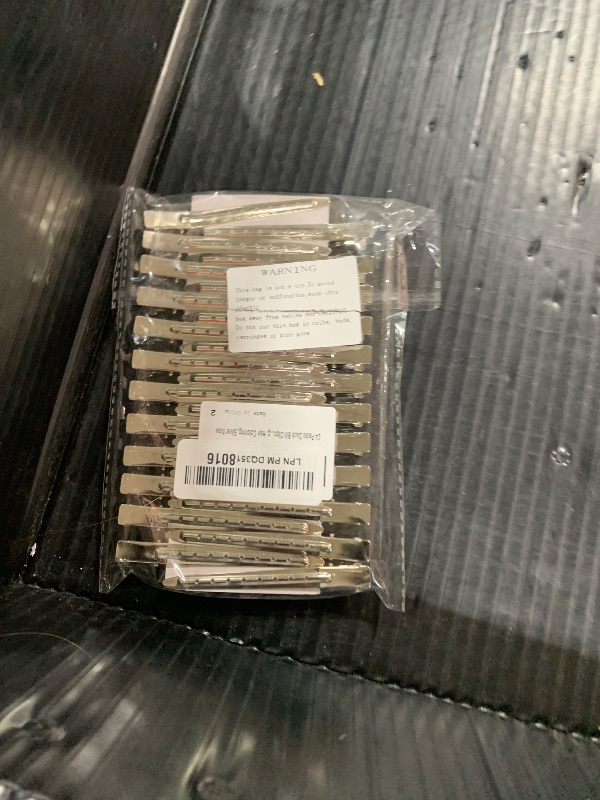 Photo 1 of 24 Packs Duck Bill Clips, Bantoye 3.5 Inches Rustproof Metal Alligator Curl Clips with Holes for Hair Styling, Hair Coloring, Silver