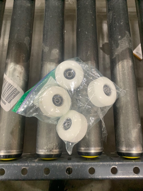 Photo 1 of White Rubber Wheels 