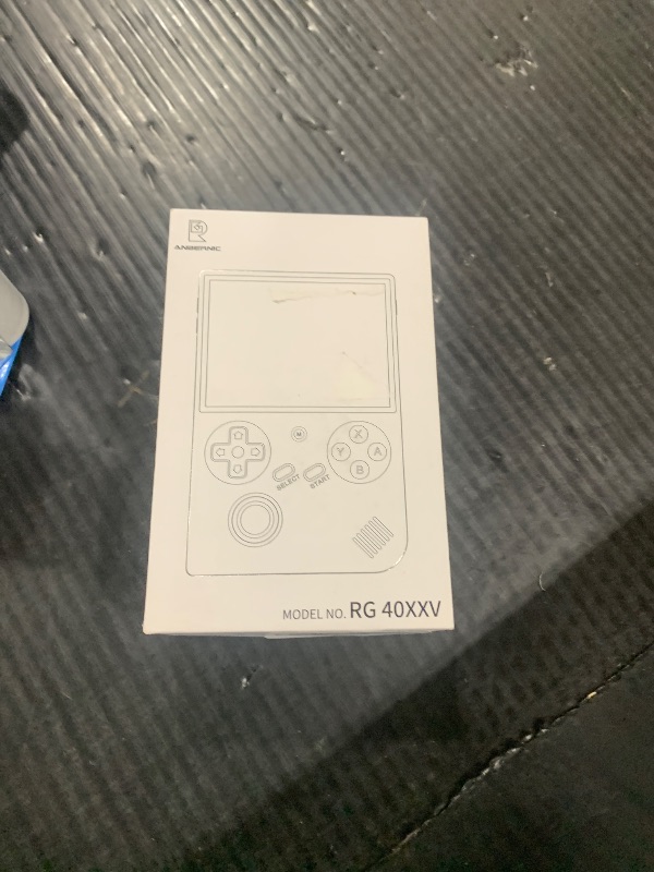 Photo 1 of RG40XX V Retro Handheld Game Console 4.0 inch IPS Screen Joystick RGB Lighting Linux 64-bit System 3200mAh Video Gaming Console Supports 5G WiFi Bluetooth RG 40XXV (RG 40XXV White)